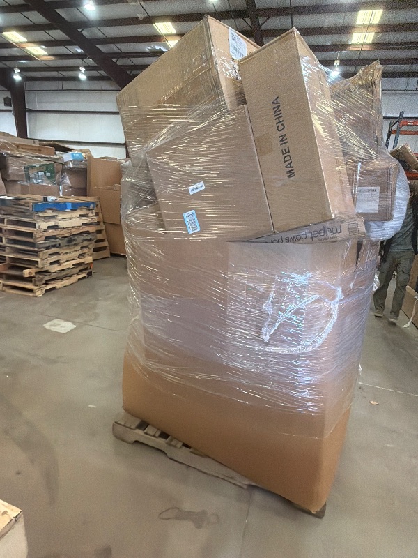 Photo 1 of AS IS GENERAL MERCHANDISE PALLET ROUGHLY 60 ITEM