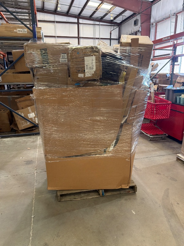 Photo 1 of AS IS GENERAL MERCHANDISE PALLET ROUGHLY 60 ITEM