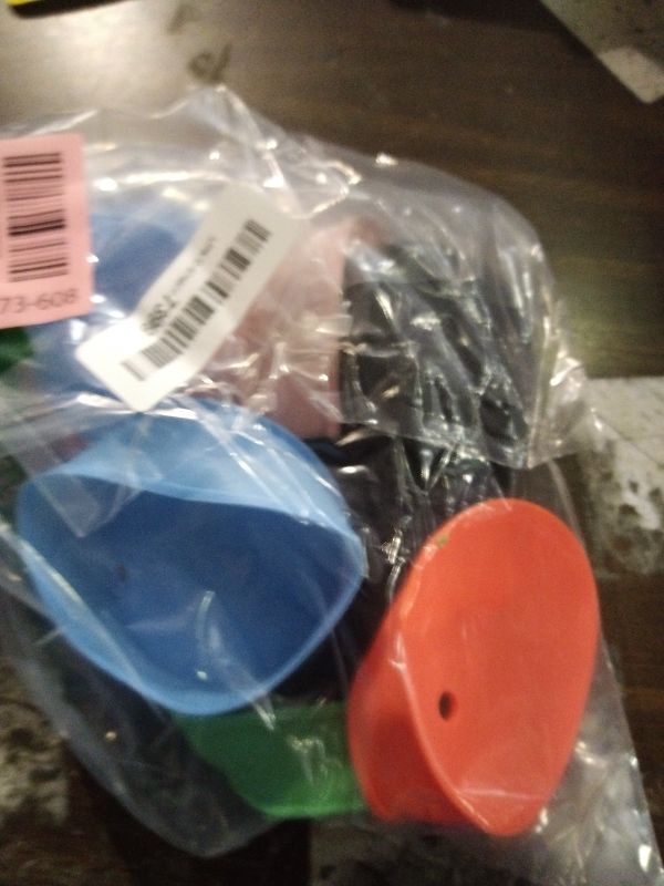 Photo 1 of 10PCS Drink Covers for Alcohol Protection - Washable Silicone Cup Covers with Straw Hole, Perfect for Parties, Bars or Clubs, Reusable Drink Protector for Women Fit Most Cup (5 Colors)