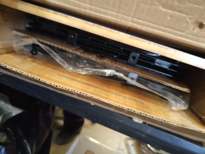 Photo 1 of 2 Set XXL Stackable Wire Basket with Bamboo Tops & Tag- Pantry Organizer and Storage Bins, Kitchen Counter Cabinet Shelf Countertop Under Sink Organizing, Food Snack Produce Onion Potato Bread Storage