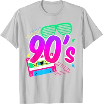 Photo 1 of 1990's 90s Retro I Heart The Nineties T-Shirt