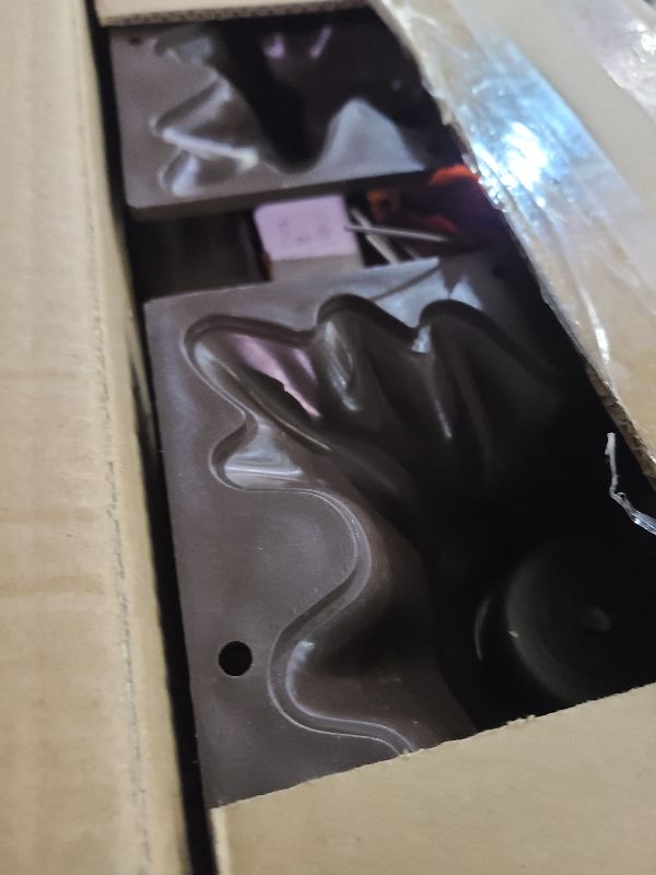 Photo 1 of 2 Pack 4FT 60LED Lighted Maple Tree - Fall Thanksgiving Decor Artificial Tree with 6 Acorns 120 Leaves, Remote 8 Flashing Modes, Timing, DC 5V Safe for for Indoor Outdoor Harvest Decor