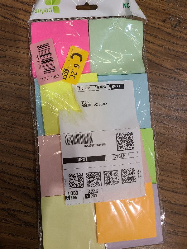 Photo 1 of (24 Pads) Sticky Notes 3x3 Inches,Bright Colors Self-Stick Pads, Easy to Post for Home, Office, Notebook