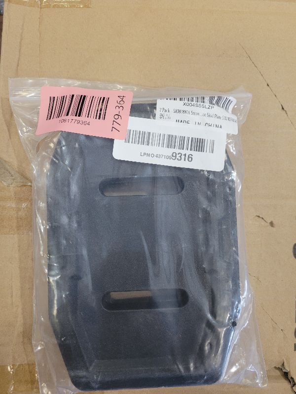 Photo 1 of 2 Pack - 583838801 Snowblower Skid Plate Compatible with Hus-qvarna Composite Skid Shoe Plate,Fit for Hus-qvarna 24"/27"/30" Snowblower ST 424,ST 227,ST 430T etc,Replace for Skid Plate 532407834
