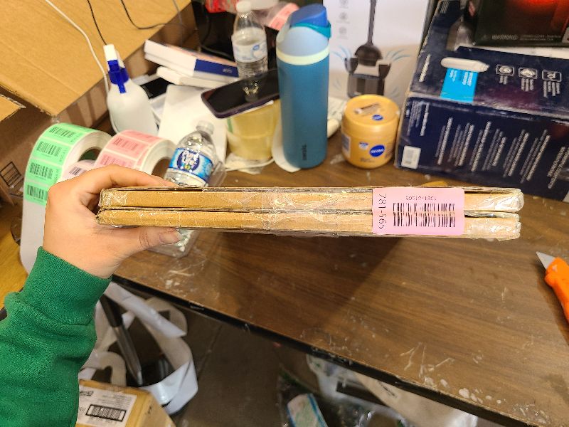 Photo 1 of 2 Pack Titanium Cutting Board-100% Pure Titanium Cutting Boards For Kitche,Easy to clean,Double-sided food-grade Cutting Board For Cutting Meats, Fruits And Vegetables,DP