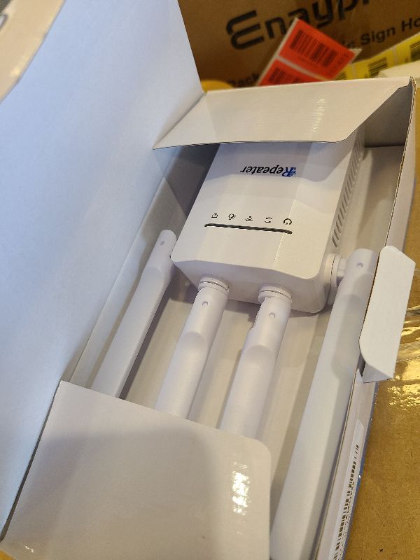 Photo 1 of 2026 New WiFi Extender 15715sq.ft Long Range WiFi Repeater Wireless Routers Signal Amplifier, Mesh WiFi 15X Faster Access Point?5 Working Mode