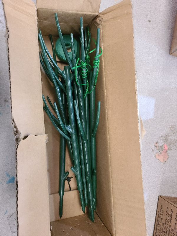 Photo 1 of 15 Pack Stackable Plant Support Stakes, Climbing Plant Support Pole, Philodendron Garden Stakes for Potted Plants, Plant Holder Stick for Monstera, Pothos