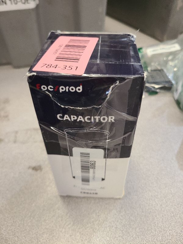 Photo 1 of [UL Recognized] FOCSPROD 70+5 uF 70/5 MFD ±6% 370V/440V CBB65B AC Capacitor, Dual Run Round Capacitor Replacement, 70 5 uF 440 Volt HVAC for AC Unit Fan Motor Start or Heat Pump or Condenser Straight