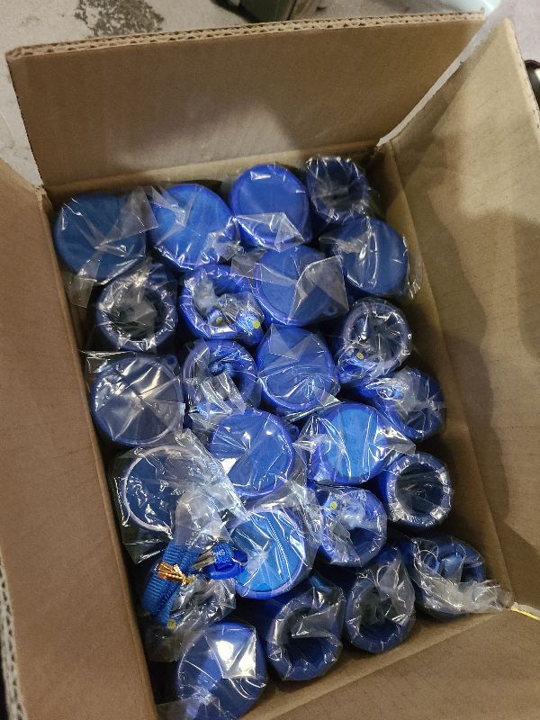 Photo 1 of 24 Pcs Mini Air Horns 3 Inch Noisemakers for Sporting Events Parties Celebrations Loud Noise Maker Blow Horn Noise Whistle with Lanyard for Birthday Party Celebrations Goodie Fillers(Blue)