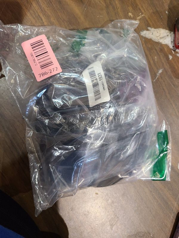 Photo 1 of 2 Pack Bar Stools Leg Protectors Ring, Non Slip Silicone Chair Leg Floor Protector, Pads Bottom Protect Wooden Floor No Scratches No Noise Anti-Slip, Stretchable Fits 14.5" to 16.5" Chair Base, Black