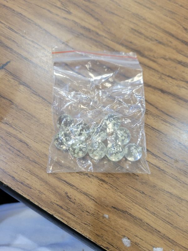 Photo 1 of 10Pcs Glass Marbles Glow in The Dark Multi-Color Luminous Marbles Marble Games and DIY Home Decoration Marble Runs Learning and Education (0.47 inch) (Transparent)