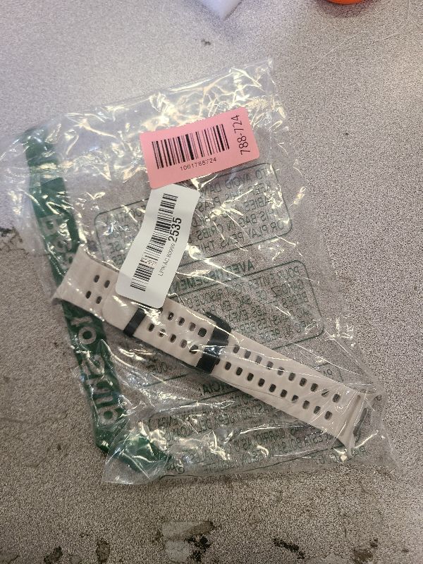 Photo 1 of 2 Pack Waterproof Bands Compatible with Samsung Galaxy Watch Ultra Bands 47mm (2025/2024), Classic Soft Sport Replacement Samsung Ultra Watch Band for Women Men (Black/Starlight)