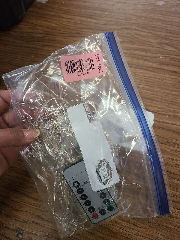 Photo 1 of 2 Pack 100 LED Fairy Lights Battery Operated with Timer & Remote, 33FT Waterproof Twinkle Lights Indoor Outdoor, Fairy String lights for Bedroom Classroom DIY Wedding Christmas Decorations, Cool White