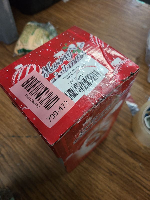 Photo 1 of 2025 Upgraded Santa Claus Musical Climbing Rope Decoration Climbs Up and Down, Animated 3AA Battery Electric Santa Claus on Rope, Musical Climbing Santa Christmas Tree Ornament Pecfect for Decor