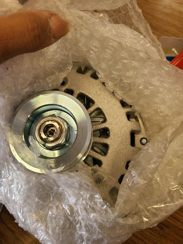 Photo 1 of 2-Pin Alternator for Chevy Silverado & GMC Sierra 1500 HD Classic, Cadillac Escalade ESV EXT 2005 2006 2007, 101-14101, 10392759, 15200268, 15225927