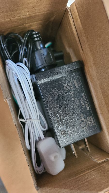 Photo 1 of 12V 1.2A Inflatable Fan Replacement Christmas Inflatable Blower Replacement 1.5A Adapter for Inflatables with 3 LED Light for Halloween Inflatables Fan Blower Decorations Outdoor