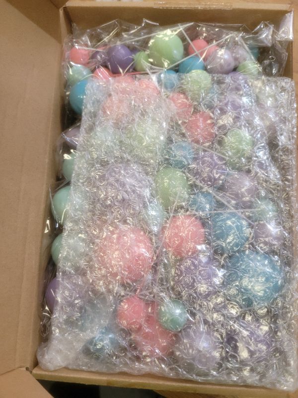 Photo 1 of 108 Pcs Balls Cake Topper DIY Cupcake Insert Foam Balloons for Cake Baking Wedding Anniversary Birthday Decoration(Bright Colors,Multi Sizes)