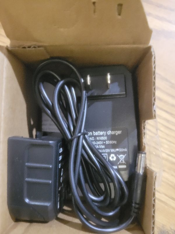 View 2 of 20 Volt LithiumIon Battery Charger LCS1620 for Black & Decker for Porter Cable for STANLEYBattery 12V 14.4V 18V 20 Volt Batteries LBXR20 LCS1620B LB20 LBX20 LBXR16 US Plug laipuduo
