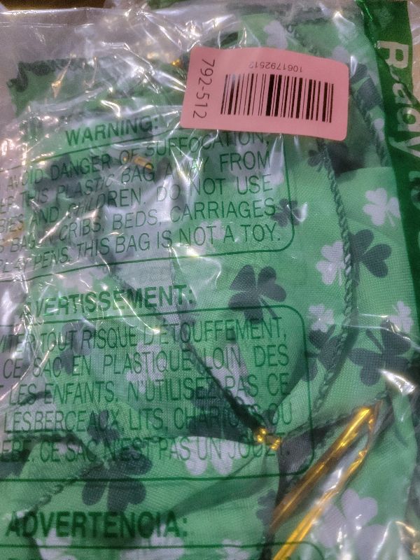 Photo 1 of 12 Pcs St Patricks Day Tree Bows Decorations,6 Inch St Patrick’s Ornaments with Irish Shamrock for Tree Home Party Front Door Indoor Outdoor Holiday Decor
