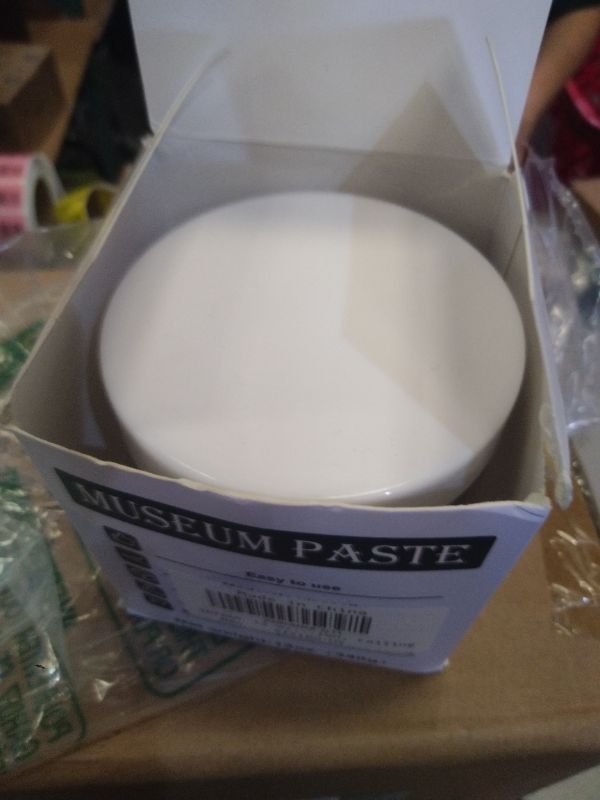 Photo 1 of 1DFAUL 12 oz Exhibits Fixing Gel for Museum, Removable Clear Museum Paste Putty Wax, Reusable & No Residue, Fixed Collection Artifacts and Decorations to Prevent Vibration, Falling