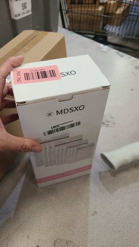 Photo 1 of 10 Pack Mesh Laundry Bags for Delicates with Non Rust Zipper- MDSXO White Laundry Bags Mesh Wash Bags, Easy Fit Bra, Sock,Lingerie,Sneaker,Baby Laundry for Washing Machine Travel Storage[1XL/3L/3M/3S]