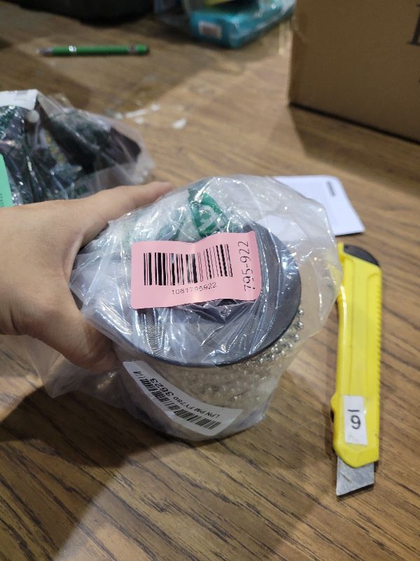 Photo 1 of 100ft Ball Bead Chain, Galvanized Steel, #10/4.5mm Bead Chain for Roller Shades, Blinds, Dog Tags, Jewelry & DIY Crafts (30M with Spool & 20pcs Connectors)