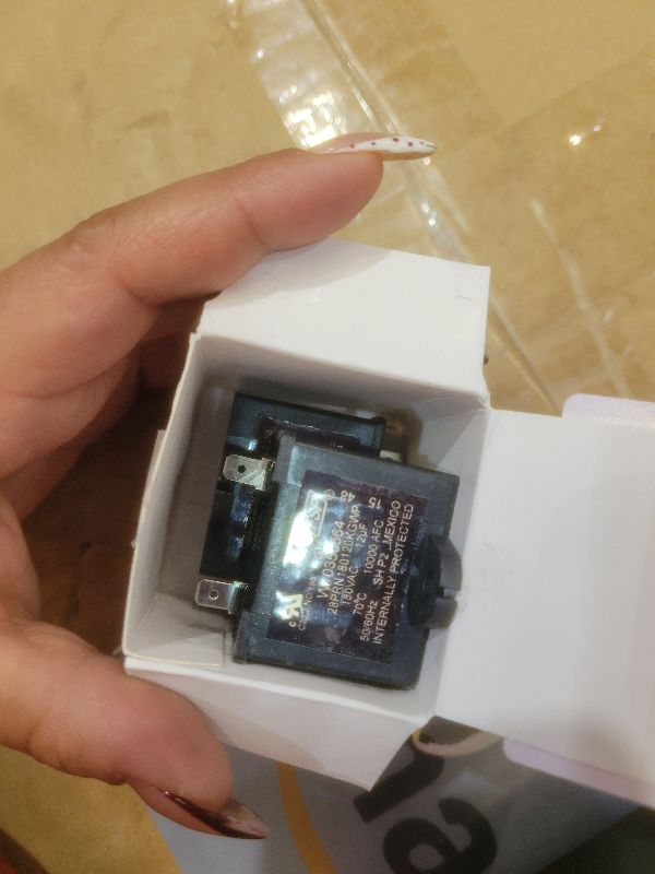 Photo 1 of 2 Pack WPW10350564 W10350564 Refrigerator Compressor Run Capacitor Compatible for Whirlpool, Maytag, Kenmore, Capacitor Replacement Kit 12?F 180V Ensures Stable Startup and Sustained Performance