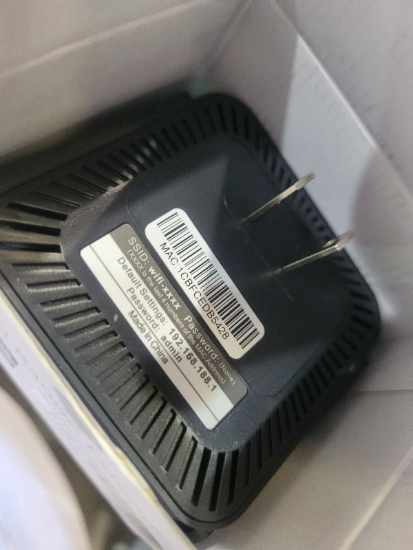 Photo 1 of 2026 Fastest WiFi Extender, WiFi Repeater, WiFi Booster, Covers Up to 10000 Sq.ft and 80 Devices, Internet Booster - with Ethernet Port, Quick Setup, Home Wireless Signal Booster