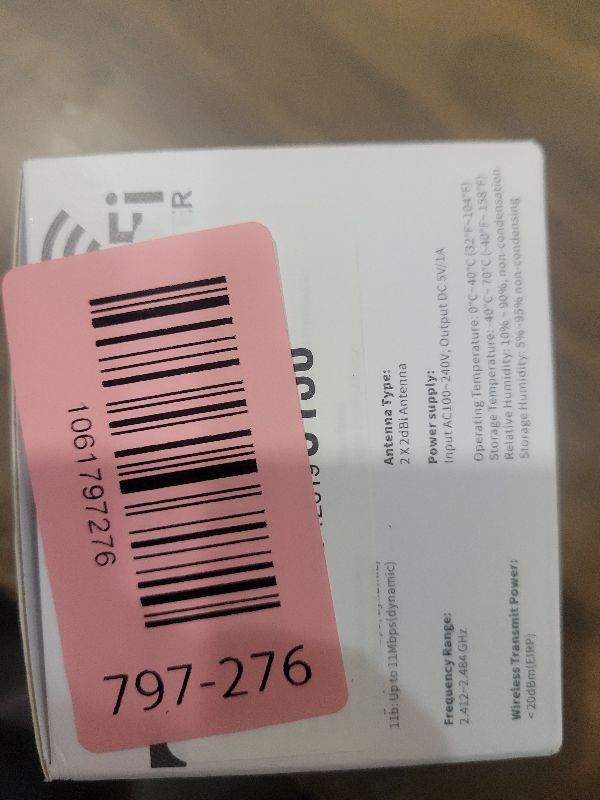 Photo 1 of 2026 Fastest WiFi Extender, WiFi Repeater, WiFi Booster, Covers Up to 10000 Sq.ft and 80 Devices, Internet Booster - with Ethernet Port, Quick Setup, Home Wireless Signal Booster