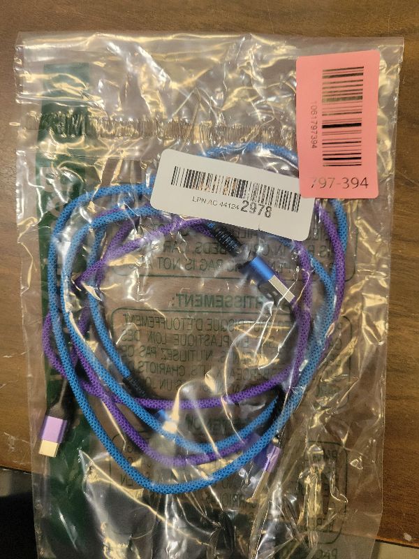 Photo 1 of [2-Pack] 3FT USB to USB C Cable, 3.1A Fast Charging CarPlay Cable for iPhone 17e 17 Pro Max 17 Air 16e 15, Short Nylon Braided Type C Charging Cord for Samsung Galaxy S26 S25 A36 A17, Pixel 10
