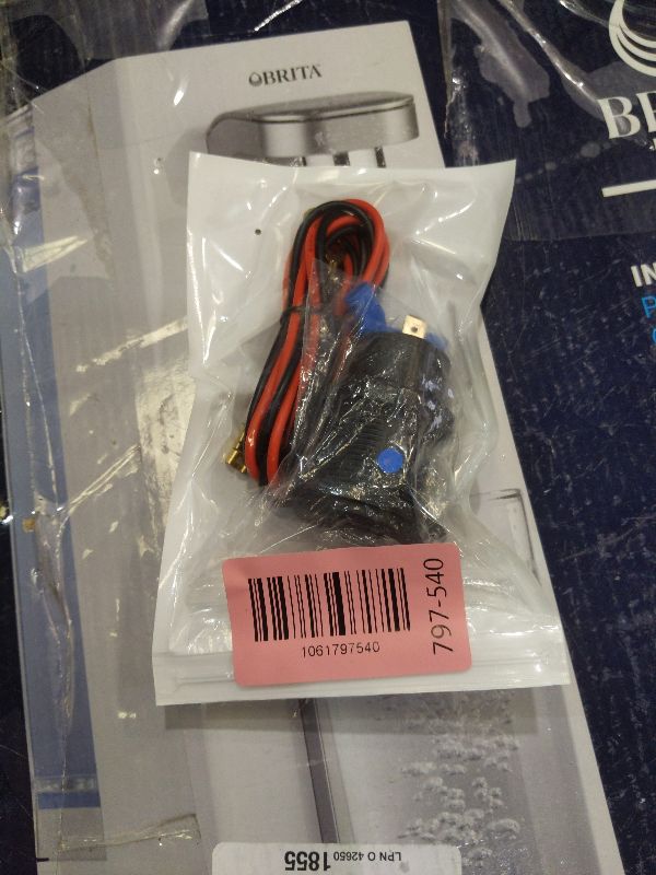 Photo 1 of 12V USB Outlet, Dual USB C Car Charger Socket & Quick Charge 3.0 Port with Voltmeter and Power Switch for Car Boat Marine Truck