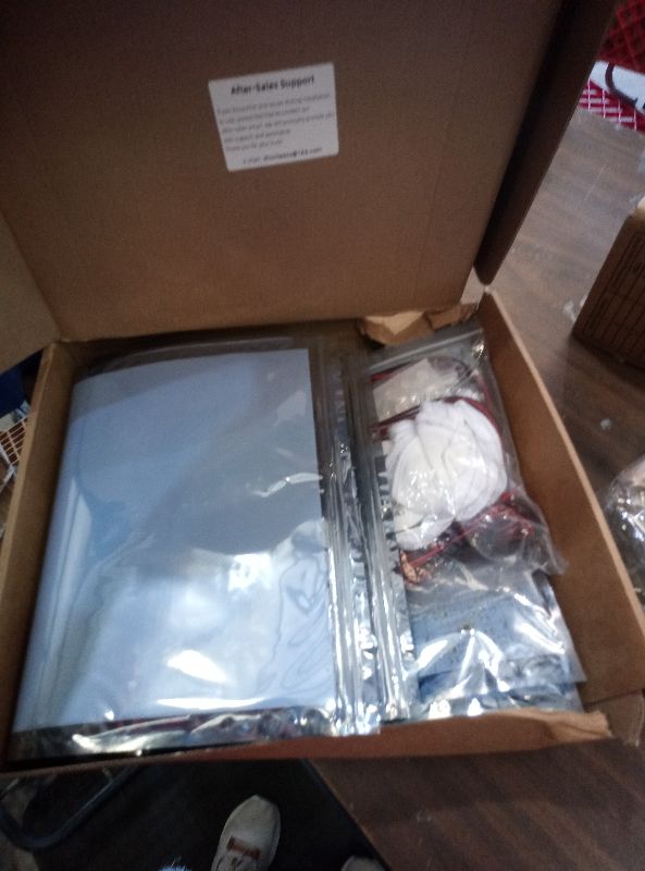 Photo 1 of 12 Pack LED Backlight Sheet, 24V 36W 6000K White Flexible Led Panel with Alexa & APP Remote Control Dimmable Transparent Film Screen 19.7X9.7 Inch for Translucent Stone/Marble/Onyx/Quartz Countertop