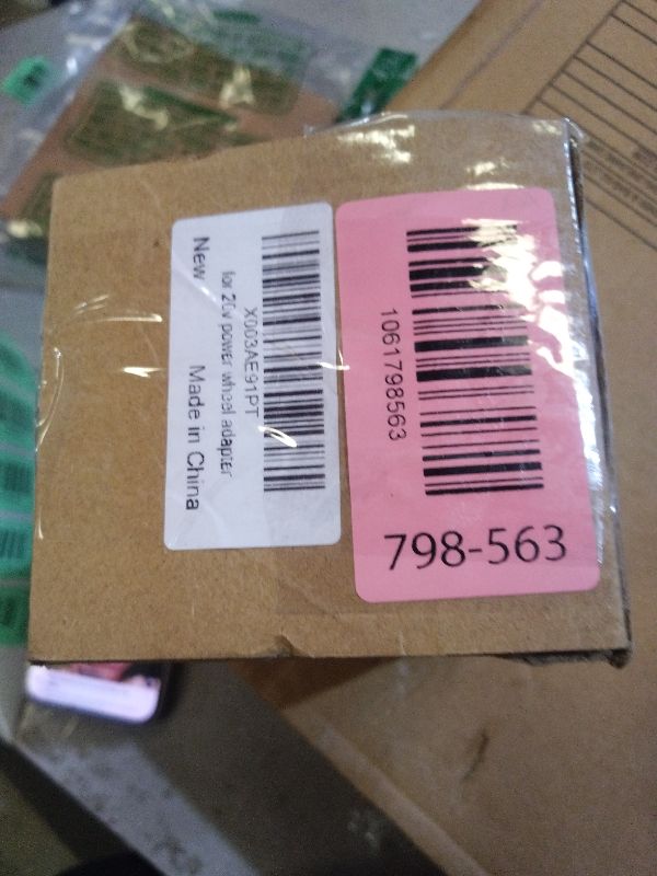 Photo 1 of 2 Packs Power Wheel Adapter for Dewalt 20V Battery Adapter Power Wheel Battery Converter Kit with Fuses & Wire Terminals, 12AWG Wire, Power Connector for DIY Rc Car Toys, Robotics and Rc Truck