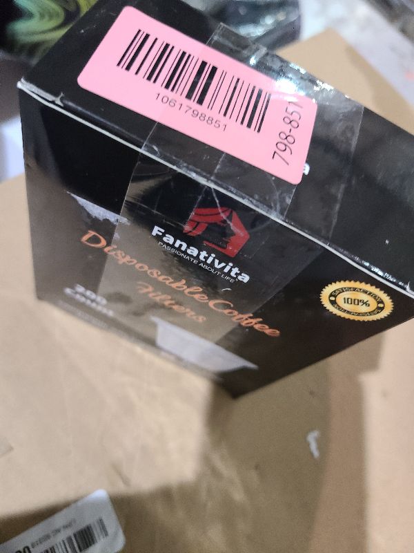 Photo 1 of 200 Count Fanativita K Cup Coffee Filters Disposable for Keurig Single Cup, Compatible with All Reusable K Cups (White)