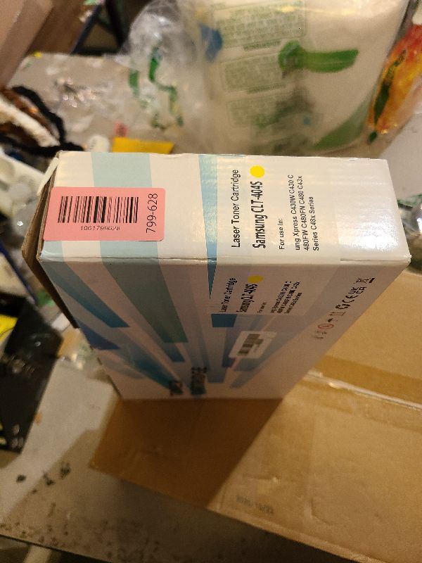 Photo 1 of 1 Pack CLT-Y404S Yellow Toner Cartridge Replacement for Samsung CLT-Y404S Work with Xpress C430W C430 C480FW C480FN C480 C43x Series C48x Series | CLT-Y404S