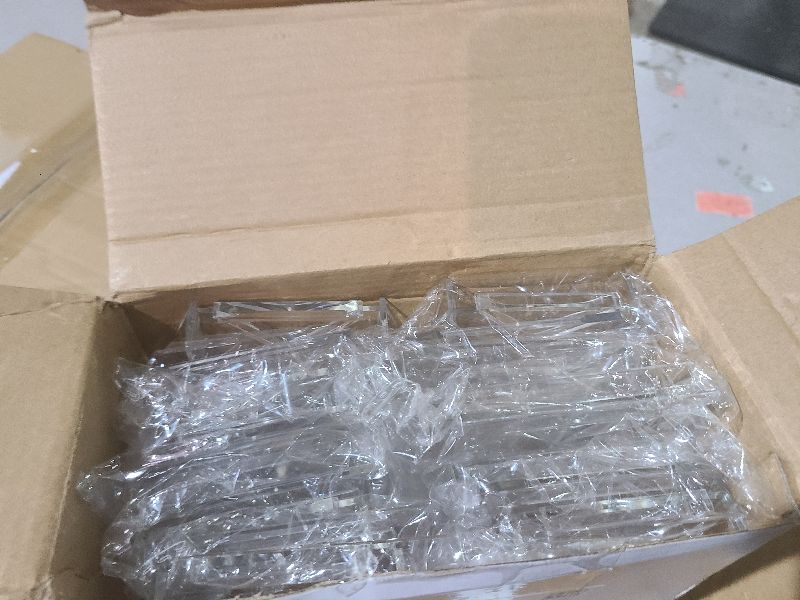 Photo 1 of 12 Pack 5.91 Inch Acrylic Book Stand for Display Adjustable Clear Display Holder Easel Collector Stand for Home Office Back to School Comic Album CD Magazine Postcard Artworks(5.91 x 6.1 x 3.15 Inch)