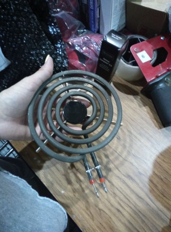 Photo 1 of ?Upgraded?660532 MP15YA Electric Range Burner Element 6 inch 1500W 4 Turns surface element fit for Whirlpool Kenmore ranges replacement burners wfc310s0ak, rf110axsq3, kf330add1,ffef3011lwd,etc.