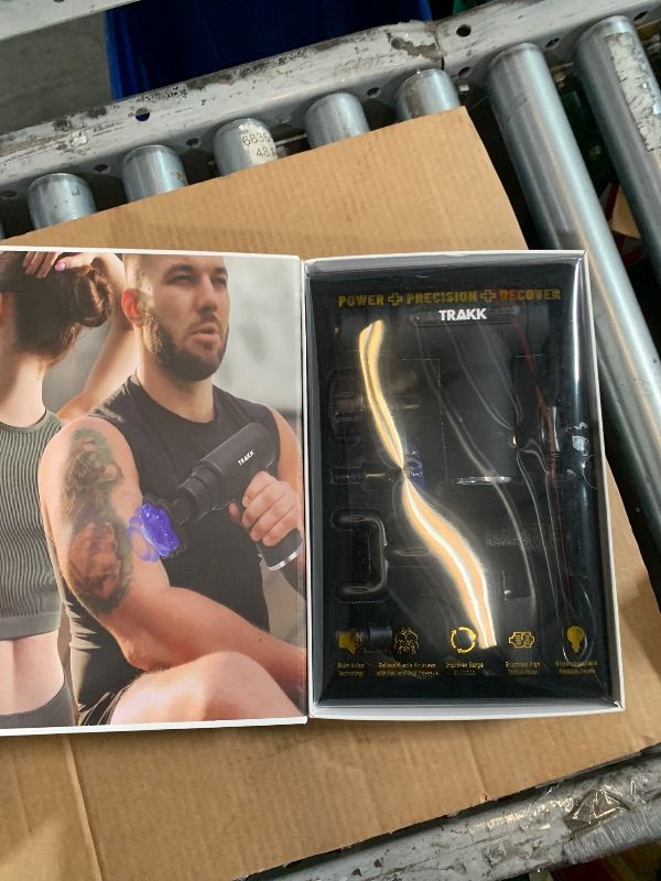 Photo 1 of ***(MISSING PARTS)***Trakk Beast 6 Speed Hot/Cold Percussion Massage Gun