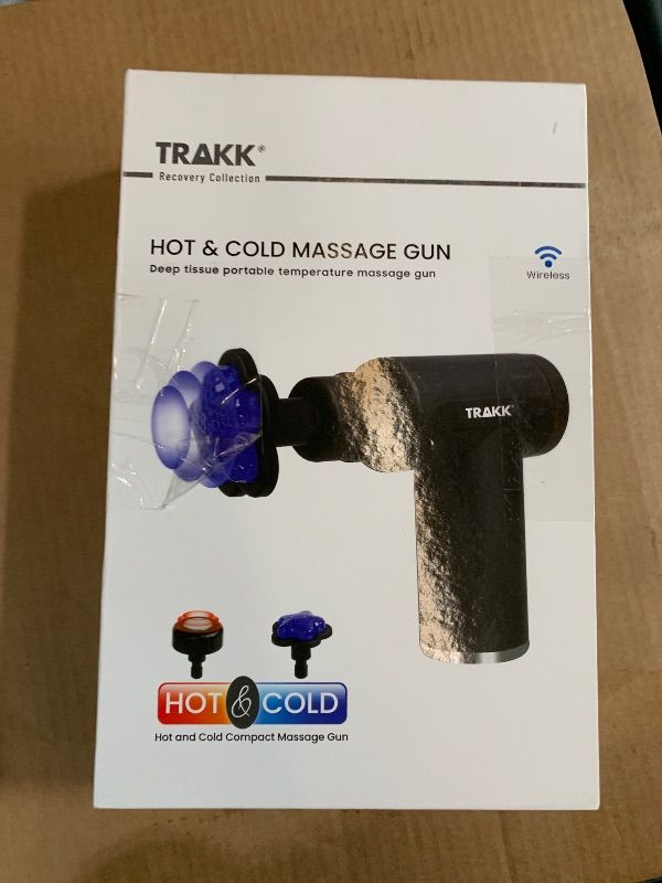 Photo 1 of ***(MISSING PARTS)***Trakk Beast 6 Speed Hot/Cold Percussion Massage Gun