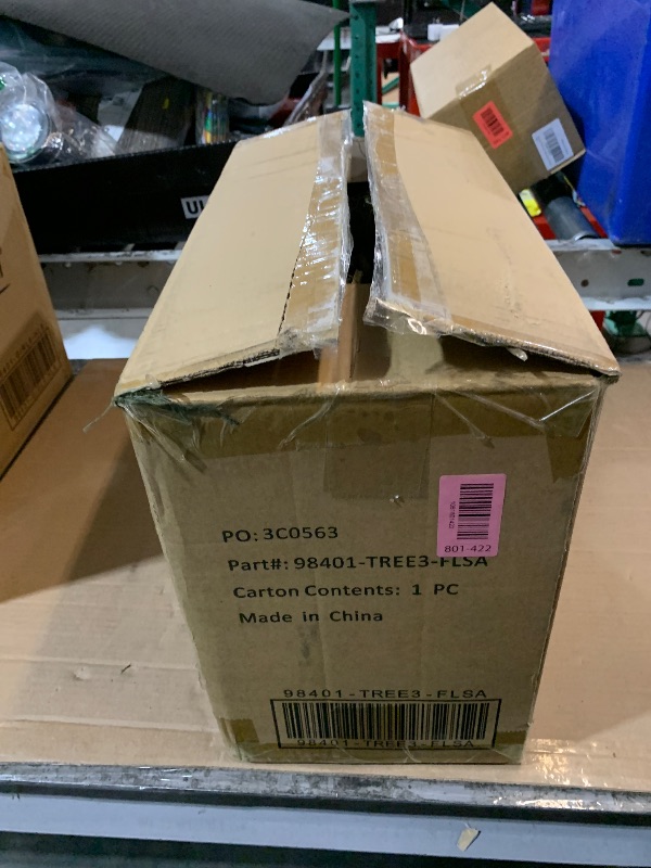 Photo 1 of ***(PARTS ONLY/ MISSING PARTS/ NON FUNCTIONAL)***Haunted Hill Farm Life-Size Scary Talking Tree Man Halloween Animatronic with Touch Activated Lights and Sound, Battery Operated Indoor or Covered Outdoor Halloween Decorations, Creepy Fright Props