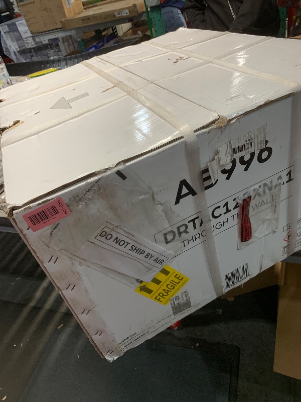 Photo 1 of ***FACTORY SEALED***Durastar DRTAC122XNA1 12,000 BTU 208 / 230V Through the Wall Air Conditioner and Remote Control - White