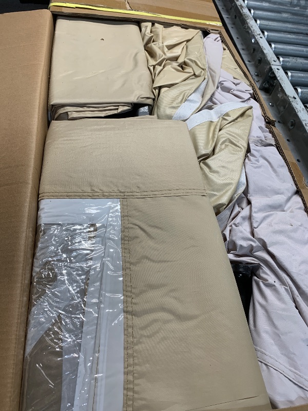 Photo 1 of (used item) COBIZI 10x10 Pop up Canopy Tent with Sidewalls,One Person Setup