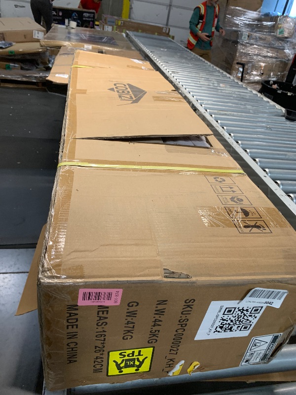 Photo 1 of (used item) COBIZI 10x10 Pop up Canopy Tent with Sidewalls,One Person Setup