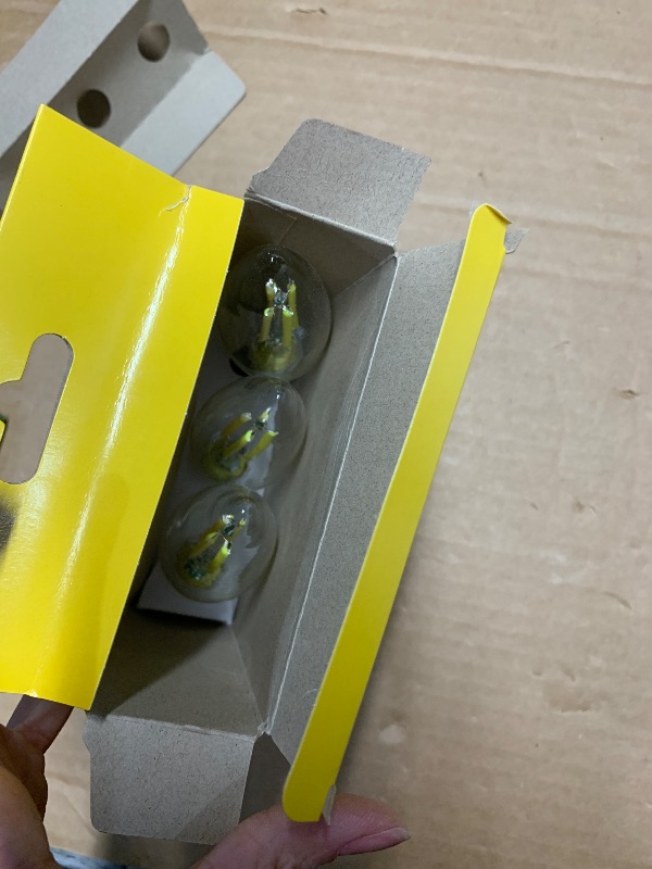 Photo 1 of ***(missing 1)***GE Ultra Bright LED Light Bulbs, 100W, Soft White Candle Lights, Clear Decorative B12 Light Bulbs (3 Pack)