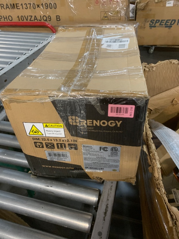 Photo 1 of ***(PARTS ONLY/ NON FUNCTIONAL)***Renogy REGO 3000W Pure Sine Wave Inverter Charger w/LCD Display 12V DC to 120V AC Built-in Bluetooth 4-Stage Charging