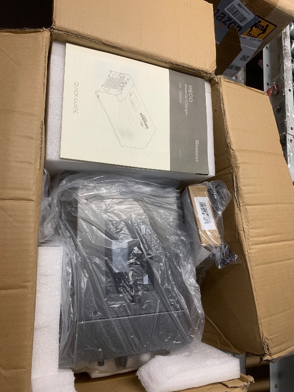 Photo 1 of ***(PARTS ONLY/ NON FUNCTIONAL)***Renogy REGO 3000W Pure Sine Wave Inverter Charger w/LCD Display 12V DC to 120V AC Built-in Bluetooth 4-Stage Charging