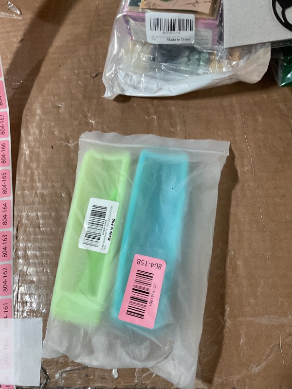 Photo 1 of [2 Pack] Climberer SamsungTV Remote Cover Case Compatible with Samsung Replacement LED LCD HD TV 3D Smart TV Remotes | BN59-01199F | BN59-01315A | Fluorescence [Green+Blue] Glow in The Dark