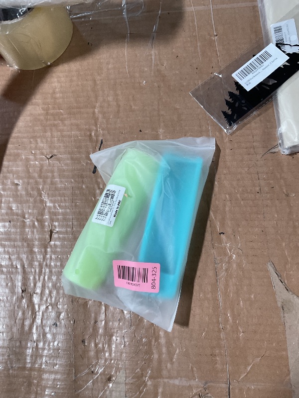 Photo 1 of [2 Pack] Climberer SamsungTV Remote Cover Case Compatible with Samsung Replacement LED LCD HD TV 3D Smart TV Remotes | BN59-01199F | BN59-01315A | Fluorescence [Green+Blue] Glow in The Dark