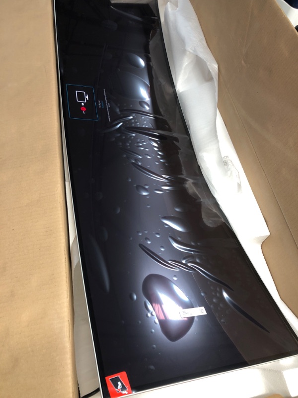 Photo 1 of (used)(minor damage) Samsung 49" Odyssey OLED (G93SC) Series Curved Gaming Monitor w QD-OLED, 240Hz, 0.03ms, DQHD, G-Sync Compatible, AMD