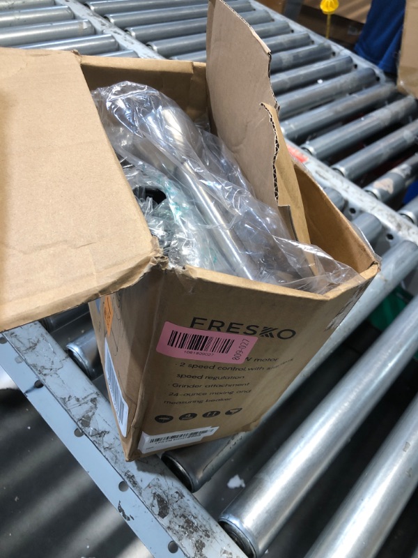 Photo 1 of (incomplete) FRESKO Immersion Blender Handheld, 4-in-1 Stainless Steel Hand Electric Stick Mixer